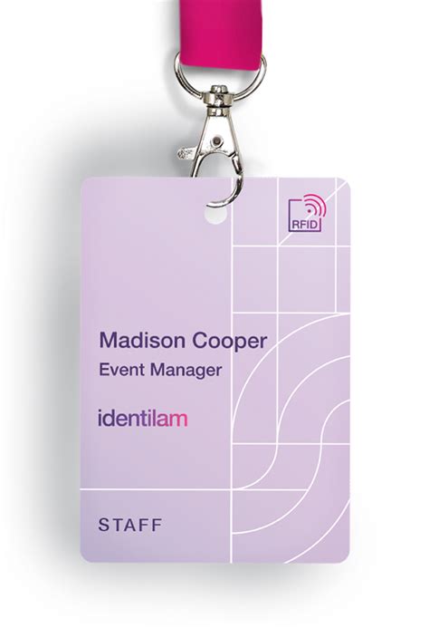 printable rfid badges|rfid badges for events.